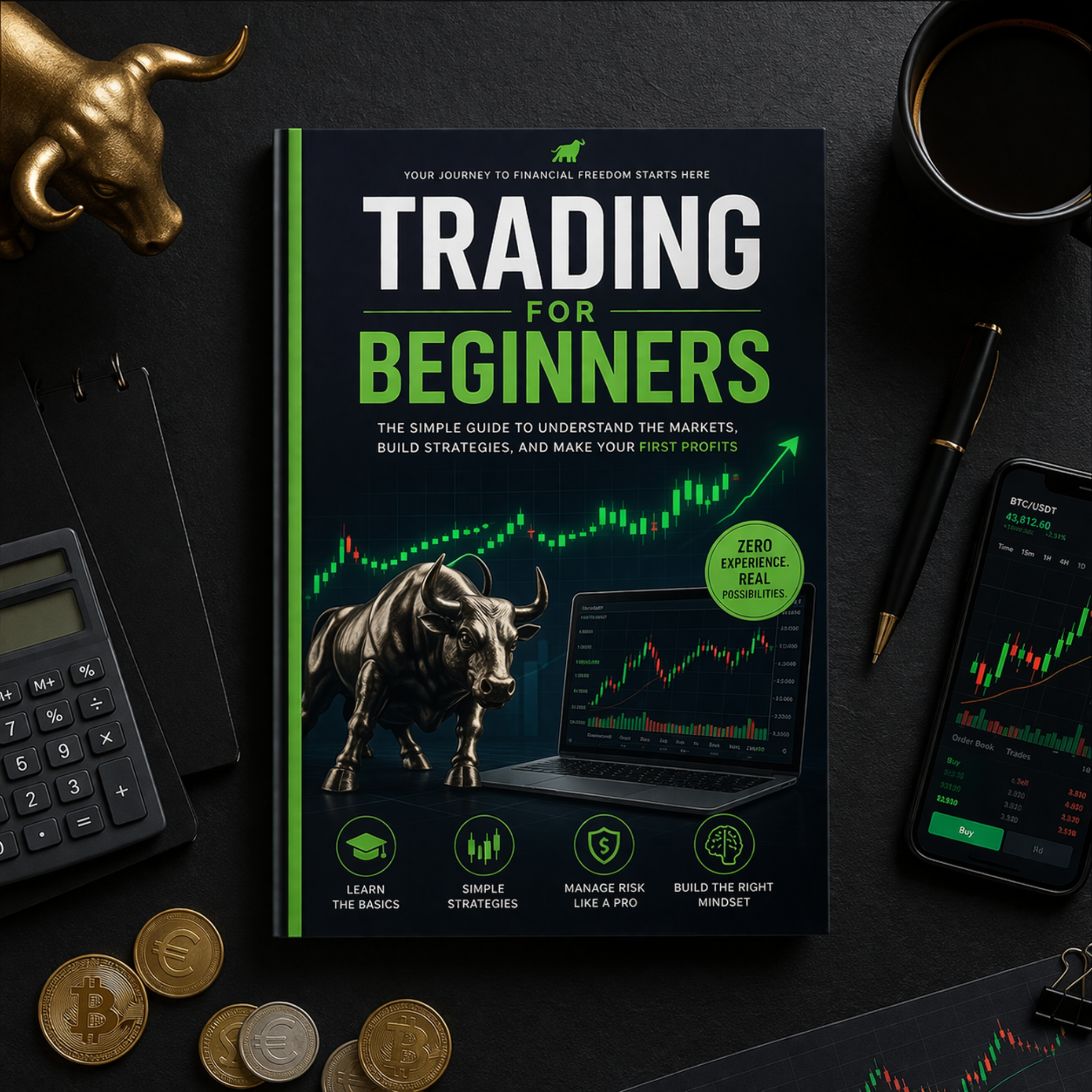 Trading for Beginners: The Simple Guide to Start and Make Your First Profits